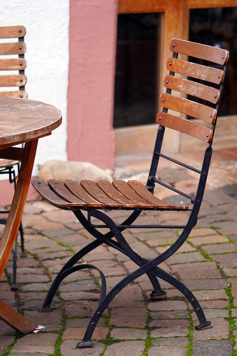 Repurpose patio furniture