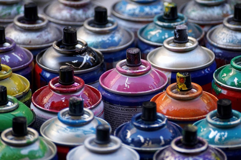 Tin Can Wall Organizer